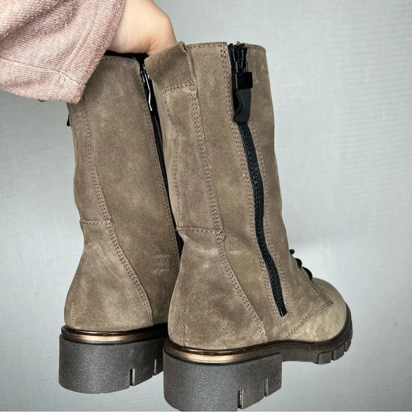 ARA High Soft | Combat Mid Calf‎ Boots New 4.5 Dover Lace Up - Picture 3 of 6